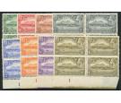 SG84-91. 1932. Set to 1/-. All in brilliant fresh U/M mint block